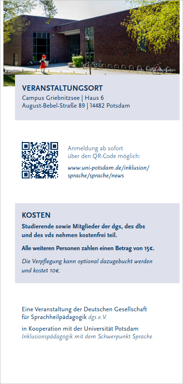 Seite 5 des Flyers TAG DER SPRACHE " 21.03.2026  in Potsdam